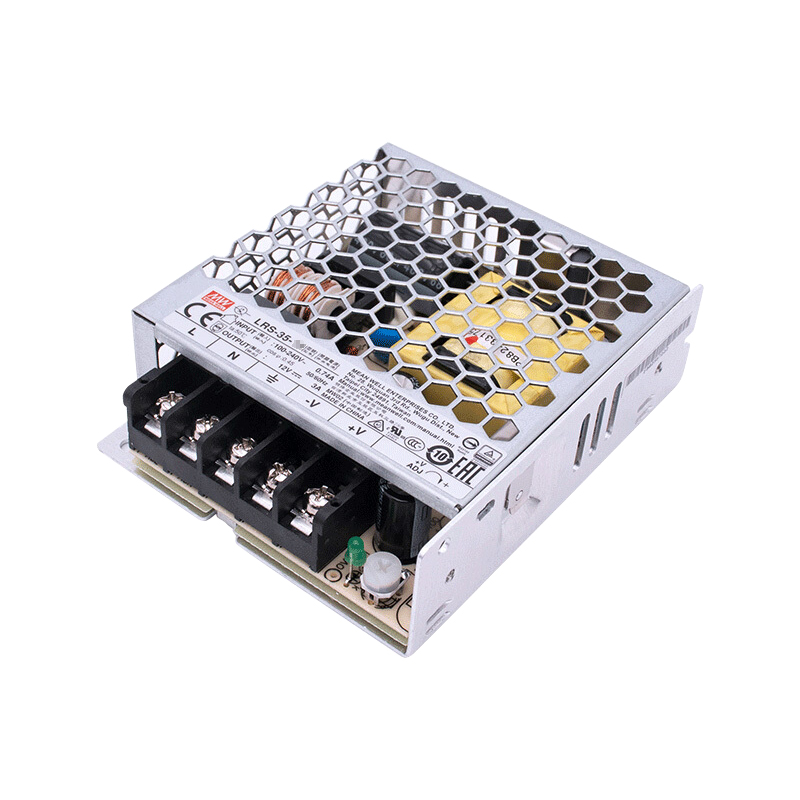 臺(tái)灣明緯 開關(guān)電源，5V 7A 輸出 LRS-35-5