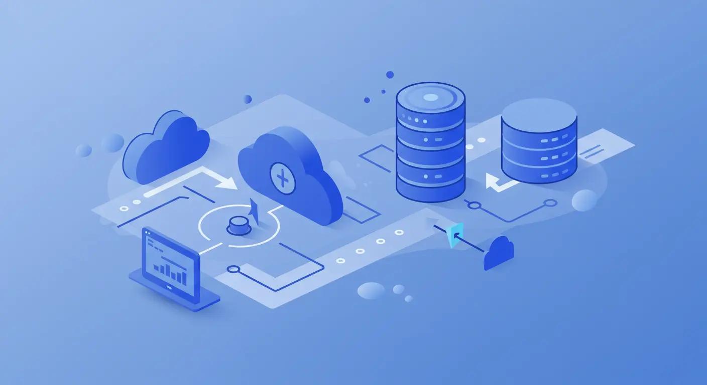 Enterprise production data, local copies and cloud backup relationship